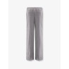 Cotton velvet jogger trousers