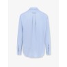 Wide fit cotton shirt