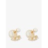 Dior Tribales metal earrings