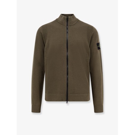 Certified virgin wool cardigan