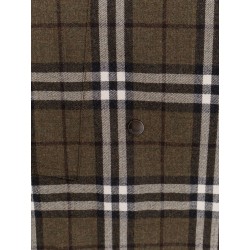 Virgin wool skirt with Burberry Check print