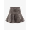 Hot Dogs tweed flannel mini skirt