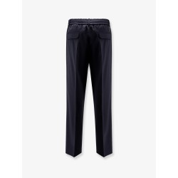 Wool blend trousers
