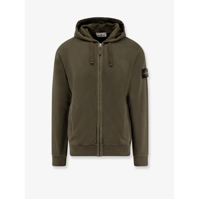 Organic cotton hooded sweatshirt