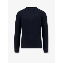 Ribbed certified virgin wool sweater