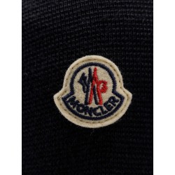 Padded wool blend and nylon Tricot Cardigan
