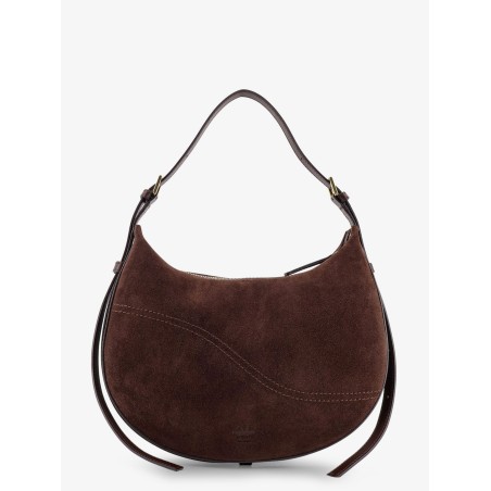 Liveri suede shoulder bag