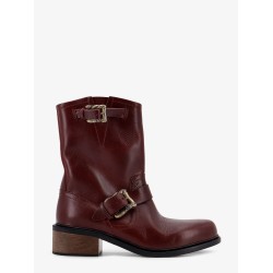 Leather boots