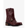 Leather boots