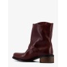 Leather boots
