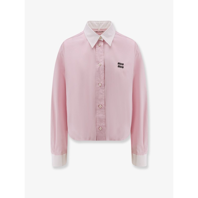 Cotton poplin shirt
