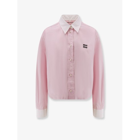 Cotton poplin shirt