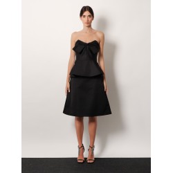 Flared midi skirt