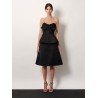Flared midi skirt