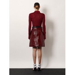 Leather skirt