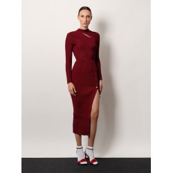 Viscose midi dress