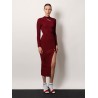 Viscose midi dress