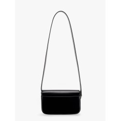 Leather shoulder bag