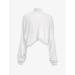 Batwing linen sweater
