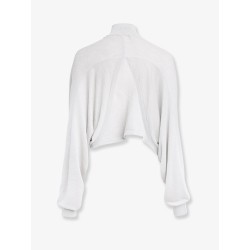 Batwing linen sweater