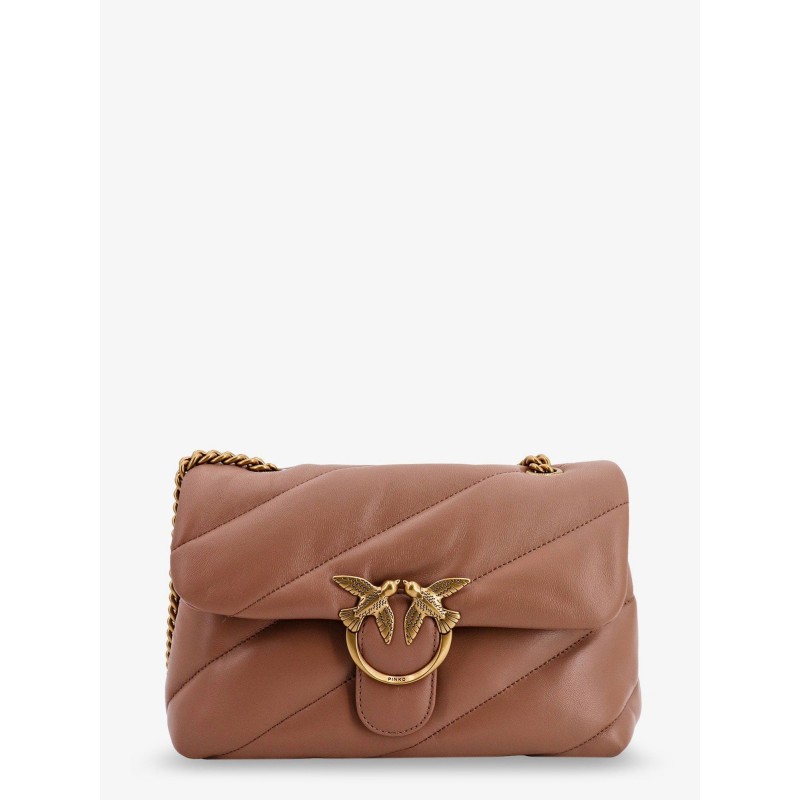 Love Puff Classic matelassé leather shoulder bag