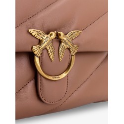Love Puff Classic matelassé leather shoulder bag