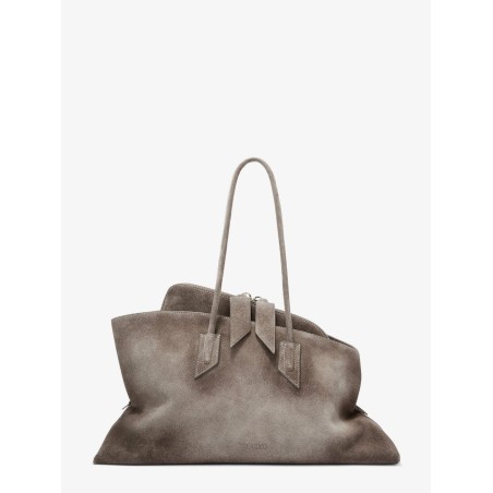 La Passeggiata Medium suede shoulder bag