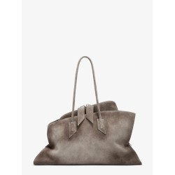 La Passeggiata Medium suede shoulder bag