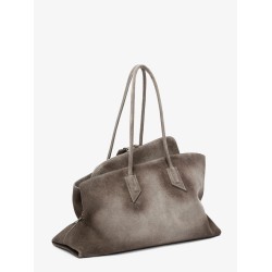 La Passeggiata Medium suede shoulder bag