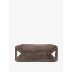 La Passeggiata Medium suede shoulder bag