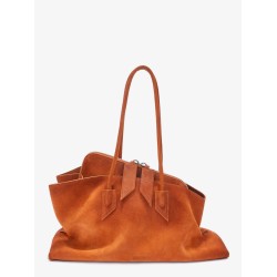 La Passeggiata Medium suede shoulder bag