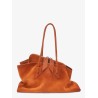 La Passeggiata Medium suede shoulder bag