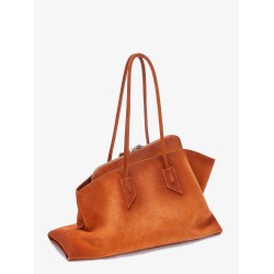 La Passeggiata Medium suede shoulder bag