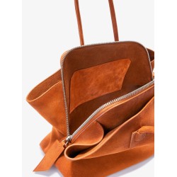 La Passeggiata Medium suede shoulder bag