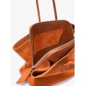 La Passeggiata Medium suede shoulder bag