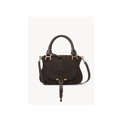 Marcie Small suede shoulder bag