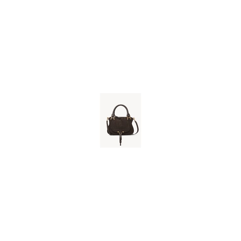 Marcie Small suede shoulder bag