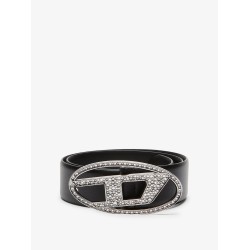 B-1DR Strass leather belt