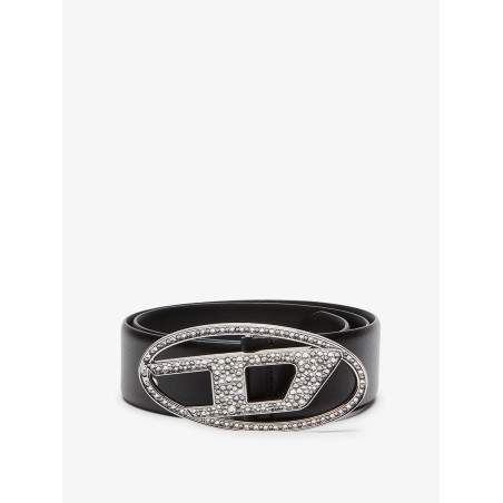 B-1DR Strass leather belt