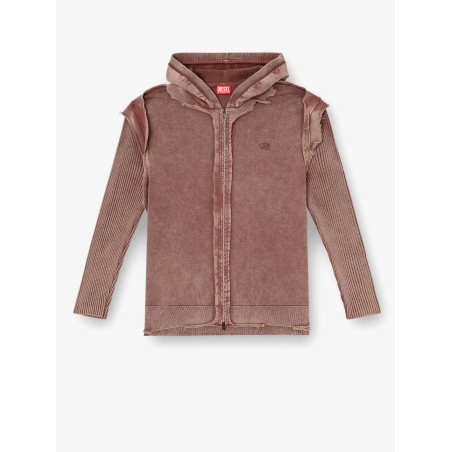 K-Pelto cotton sweatshirt with distressed effect