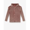 K-Pelto cotton sweatshirt with distressed effect
