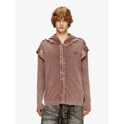 K-Pelto cotton sweatshirt with distressed effect