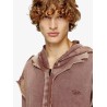 K-Pelto cotton sweatshirt with distressed effect