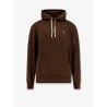 Cotton blend sweatshirt with iconic embroidery