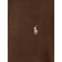 Cotton blend sweatshirt with iconic embroidery