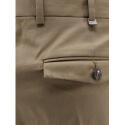 Edge Rebel fit stretch cotton trousers