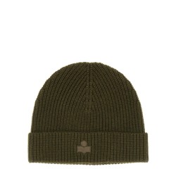 WOOL HAT WITH LOGO PATCH