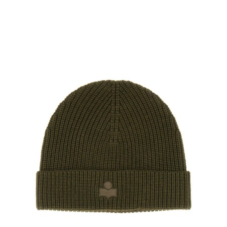 WOOL HAT WITH LOGO PATCH