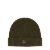 WOOL HAT WITH LOGO PATCH