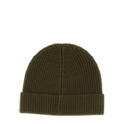 WOOL HAT WITH LOGO PATCH